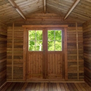 Abri de jardin bois massif 9m² - Madriers 28mm Gardy Shelter