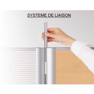 Cloison K-PRIME - Séparation d'espace pour bureaux, mobile ou fixe, avec options acoustiques et finitions variées_4