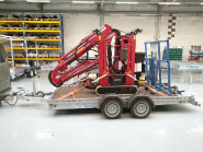 Plateau porte-engin abaissable TOHACO à suspensions pneumatiques - 370x150 cm - PTAC 2700 Kg - 2 essieux freinés - Référence - MG 400 182 3500 3 S_4