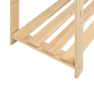 Vidaxl étagère de stockage 5 niveaux 170x38x170 cm pin solide 500 kg 286198_4