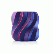 Mot en Impression 3D - Soie rouge bleu_4