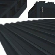 Pergola bioclimatique autoportée Ombréa® 3,6 x 3,6 m - anthracite_4