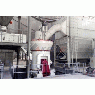 Moulin vertical 23 tonnes pour dolomite et calcaire - Granulométrie 74 µm - Équipement VM1900K_4