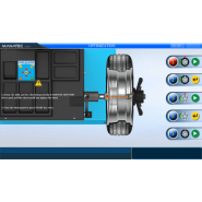 Equilibreuse de roues vidéographique Manatec - DSP Premium + VL-65 LX PREMIUM+_4