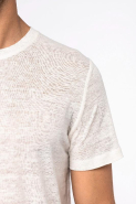 T-shirt en lin homme - Réf: NS320 - 100% lin, coupe ajustée, durable et léger - Native Spirit_4
