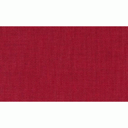 Canapé convertible express GAVINA 140 cm - Matelas 16 cm - Tissu rouge passepoil blanc - Fabrication italienne_4