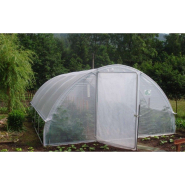 Serre de jardin avec aérations latérales et pieds droits de  0,50 m de haut - GOTHIQUE_5