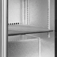 Arrière - bar 2 portes vitrées coulissantes et 4 clayettes chromées - 183 L | Tefcold - BA26SS_4