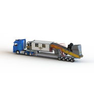 Cabine de tri mobile pour déchets - Screenpod SPS122 M - 2 baies compactes avec 4 places de tri, climatisation et convoyeur à vitesse variable_5