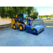 Balayeuse avec godet de collecte SX - grande capacité - rouleau brosse Ø600mm_4