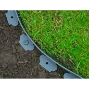 Nature piquets au sol 10 pcs 20 cm noir 446393_4