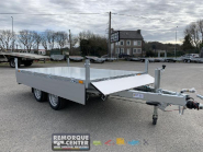 Remorque Benne Hydraulique SARIS - 306 x 170 cm - PTAC 2700 kg - 2 Essieux - Freinée - Ref. MP 305 153 2700 2_4