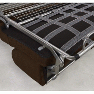 Canapé convertible express CRÉPUSCULE - Matelas comfort BULTEX® 120x195cm - Polyuréthane marron - Fabrication italienne_4