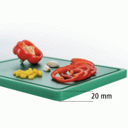 Planche à découper PRO 32x26 W-R A120528 Bartscher - Vert_4