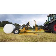Enrubanneuse semi-automatique adaptée aux balles jusqu'à 1000 kg