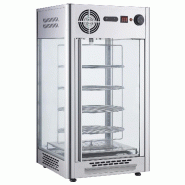 Vitrine chaude rotative - 4 niveaux - 470 mm | GGM_4