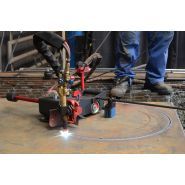 Dragon - Machines d'oxycoupage Promotech - Puissance 20 W - Chariot avec réglage digital et coupage jusqu'à 45°_4