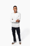 Sweat-shirt col rond homme - Réf: K488 - 80% coton, molleton prérétréci, lavage à 60°C_4
