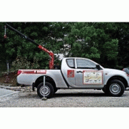 Grue compacte Maxilift avec capacité de levage de 5.0 kNm