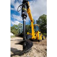 Tarière Digga - Pelles 1 à 50 tonnes - Garantie 3 ans - Diamètres de vrilles et attaches rapides_4