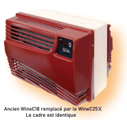 Système de chauffage et refroidissement pour cave WineMaster