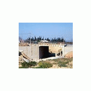 Palette de 1300 kg de modules Leromur ® résistants et colorés