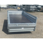 Remorque roues dessous - 3,00 X 1,50 M - 2000 KG - ZASLAW HL300TH_4