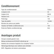 Technic 6500 E AVR UK C5, générateur électrique haute performance