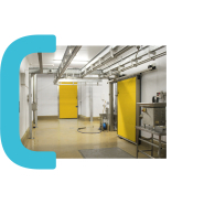 Porte isotherme robuste et qualitative sur-mesure, conçue pour s'adapter à de nombreux secteurs d'activité tels que l'industrie agroalimentaire - PREMIUM - COLDKIT PORTISO_4
