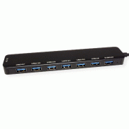 VALUE Hub USB 3.2 Gen 1, 7 ports, prise type C_4