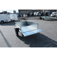 Remorque avec frein entièrement démontable - fabrication française Daxara 198 F - robuste et polyvalente_4