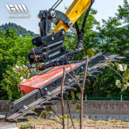 Taille-haie hydraulique Série BTC - Pour mini-pelles et pelles hydrauliques de 2.5 à 14 tonnes - Technologie Sharp-Cut - Lames en Hardox 450_4