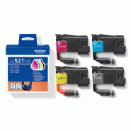 LC521VAL Cartouche d'encre originale de Brother - multipack_4