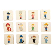 Jeu de mémoire personnalisé - 24 tuiles en carton avec motifs thématiques et boîte imprimée en quadri_4