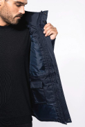 Blouson de travail homme manches amovibles - Réf: K693 - Kariban - étanche grâce à son enduction PVC_4