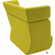 Canapé Softline Basket- 2 places - Feld Jaune, Haut_4