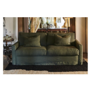 Canapé 4 places Bidart 210 cm convertible avec matelas 14 cm - Home Spirit_4