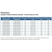 Citerne souple anti-incendie - Réserve d'eau de 30m3 à 600m3 pour défense incendie_4