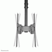 Neomounts NM-C440DBLACK Support de plafond pour double écran 32-60