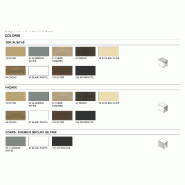 Caisson mobile avec coussin - MDD - Blanc, Beige_4