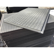 Plaques de protection de sol stabilisé - PVC mou recyclé, 24 kg, 19 tonnes/m²  - Disponible en vente et en location -Remopla (120)_4