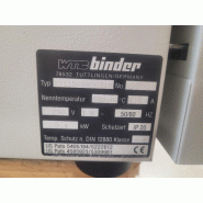 Incubateur / étuve BINDER BD-115 avec convection forcée 100°C_4