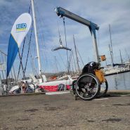 Potence embarquement pmr à treuil manuel_4