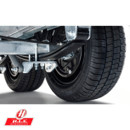 Remorque porte-engins professionnelle Hapert Indigo - 4,55 m de longueur utile, PTAC 3500 kg_4