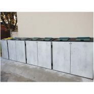 Protection esthétique et robuste pour conteneurs de déchets