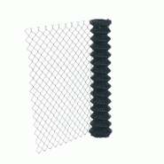Grillage simple torsion gris - rouleau 20m, hauteur 1m00, maille 50x50mm - fil acier galvanisé plastifié diamètre 2.4mm_4