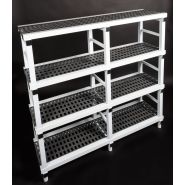 Rayonnage alimentaire pliable pour superette_5