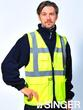 Gilet de signalisation haute visibilité - Polyester - Multi-poches avec bandes rétro-réfléchissantes_4