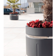 Jardinière Aro UM1111 - acier robuste avec traitement Ferrus et design moderne_4