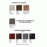 Bureau de Direction E9 - Officity - 205, Orme gris, Sous-mains anthracite: oui_4